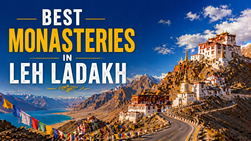 Best Monasteries in Leh Ladakh: Top Buddhist Gompas to Visit on Your Ladakh Trip