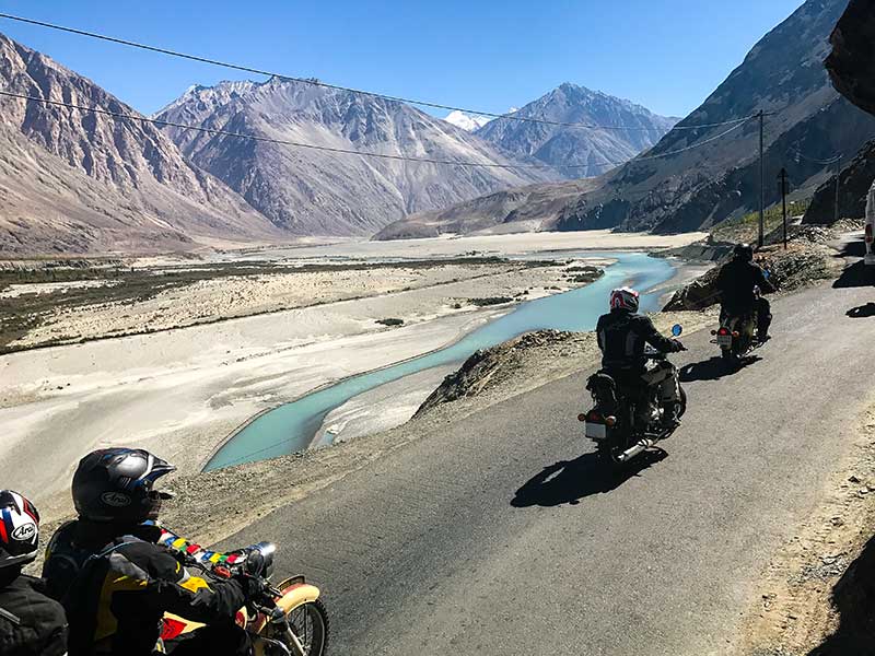 MOTORBIKE EXPEDITION IN THE LAND OF PASSES